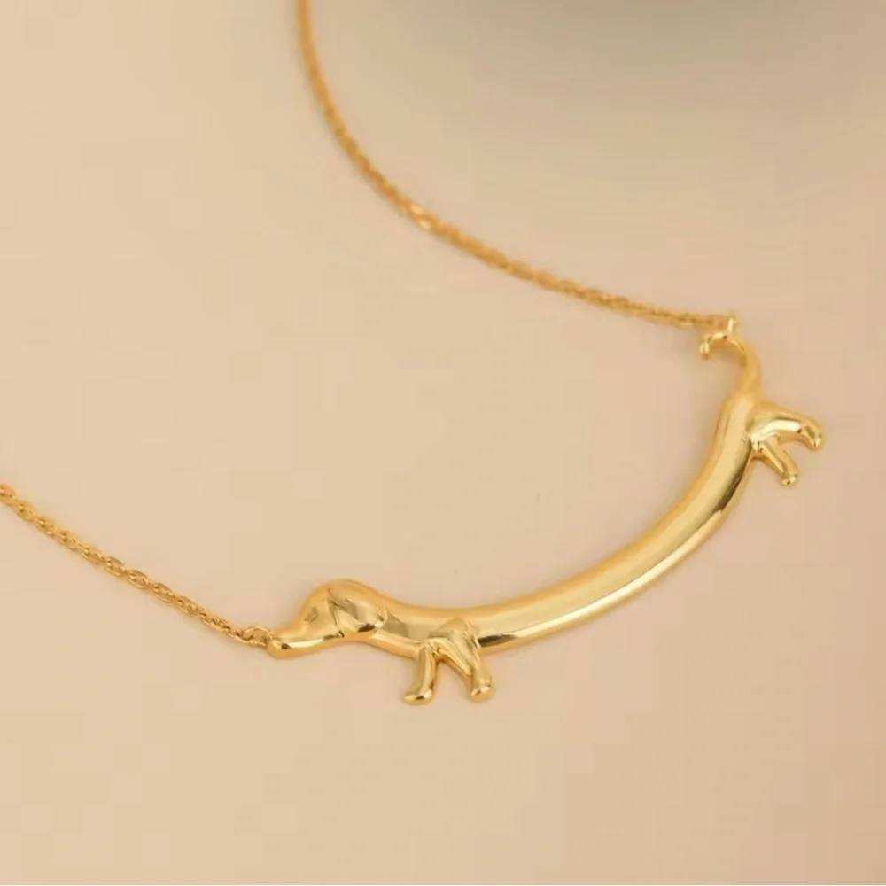 Cute The dachshund dog Necklace wiener dog necklace sausage dog or wiener dog